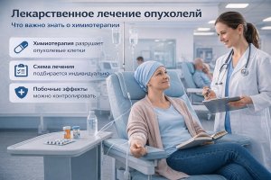 Лекарственное лечение опухолей: что важно знать о химиотерапии