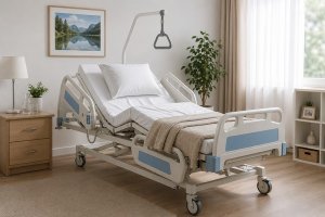 Аренда медицинских функциональных кроватей с электроприводом для лежачих больных и реабилитации